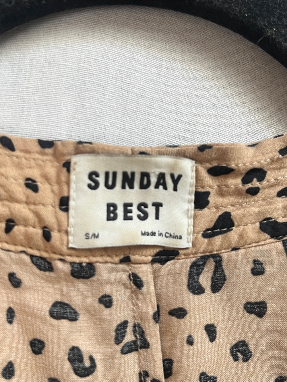 Sunday Best Aritzia Leopard Print Lightweight Kimono Cardigan - Picture 7 of 9
